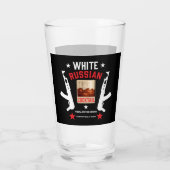 ホワイトカクテルロシアの タンブラーグラス (裏面)