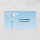 ホワイトカドゥセウス歯科鏡歯ブラシメディカル 名刺 (正面)