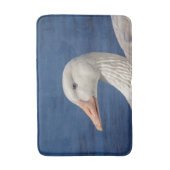 ホワイトカナダガチョウ バスマット (正面縦)