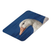 ホワイトカナダガチョウ マグネット (左側)