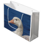 ホワイトカナダガチョウ ラージペーパーバッグ (正面アングル)