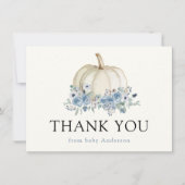 ホワイトカボチャとブルーフローラありがとう (正面)