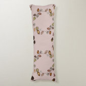 ホワイトカボチャと紅葉 ボディピロー (正面縦)