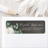 ホワイトカボチャと赤ちゃんの息の素朴秋 ラベル (インサイチュ)