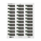 ホワイトカボチャと赤ちゃんの息の素朴秋 ラベル (フルシート)