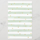 ホワイトカボチャの緑のフローラ彼は彼女が言った (裏面)