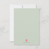 ホワイトカボチャは正しい価格のゲームを推測 招待状 (裏面)