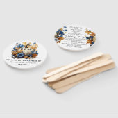 ホワイトカボチャエレガント秋園式プログラム ハンドファン (組立なし)