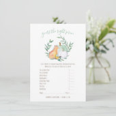 ホワイトカボチャキツネは正しい価格ゲームを推測 招待状 (スタンド正面)