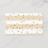 ホワイトカボチャフローラおむつラッフルカード エンクロージャーカード (裏面)