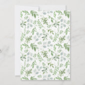 ホワイトカボチャ何歳のお母さんとパパゲーム 招待状 (裏面)