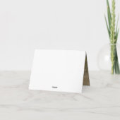 ホワイトカボチャ秋花フォトサンキューカード サンキューカード (裏面)