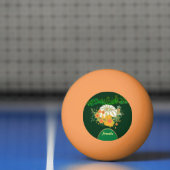 ホワイトカボチャ紅葉グリーンフォージボタニカル 卓球ボール (ネット)