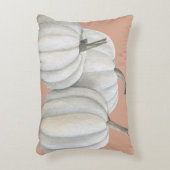 ホワイトカボチャ3個 アクセントクッション (正面(垂直))