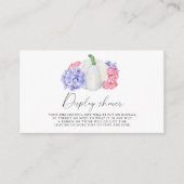 ホワイトカボチャ – ディスプレイシャワー エンクロージャーカード (正面)