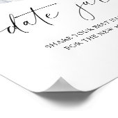 ホワイトカボチャ – デートの夜のアイディア。日付jarブライダル ポスター (角)