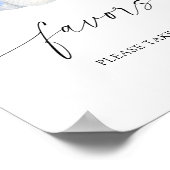 ホワイトカボチャ – ブライダルの好意を取って1つ ポスター (角)