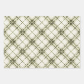 ホワイトカボチャ&レッド秋秋りんご ラッピングペーパーシート (正面2)