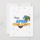 ホワイトカラフルエイプリルフールの日 シーズンカード (正面)