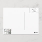 ホワイトカラユリ ポストカード (裏面)