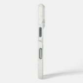 ホワイトカララマーブルiPhoneケースエレガント- ミニマル Case-Mate iPhoneケース (裏面 / 右)