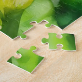 ホワイトカラリリーフラワーアートパズル ジグソーパズル (側面)