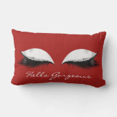 ホワイトカリエンテ赤メイクアップまぶしハローゴス ランバークッション (裏面)