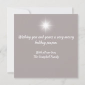 ホワイトカントリークリスマスピースオンアースカード (裏面)