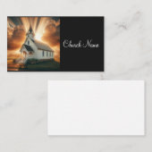 ホワイトカントリー教会 名刺 (正面/裏面)