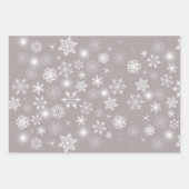 ホワイトカントリー・クリスマス・ピース・オン・アース ラッピングペーパーシート (正面3)