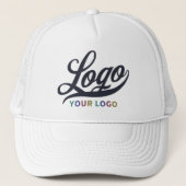 ホワイトカンパニーロゴスワッグビジネスマン女性 キャップ (正面)