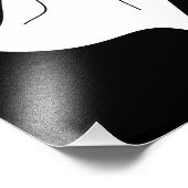 ホワイトカートゥーン幽霊 フォトプリント            (角)