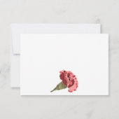 ホワイトカーニスオンホワイトモダンフローラ 出欠カード (裏面)