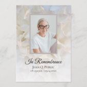 ホワイトカーネーションフローラ葬儀サービス プログラム (正面)