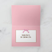 ホワイトカーフインサニーバーンドストール カード (内部)