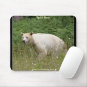 ホワイトカーモード（スピリット）ベア マウスパッド (マウス)