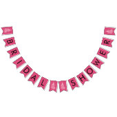 ホワイトガウンエレガントブライダルシャワーバナー バンティングフラッグ (全)