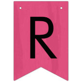 ホワイトガウンエレガントブライダルシャワーバナー バンティングフラッグ (第3の旗)