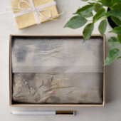 ホワイトガチョウと絵を描ガズリングの切り離し 薄葉紙 (ギフト)