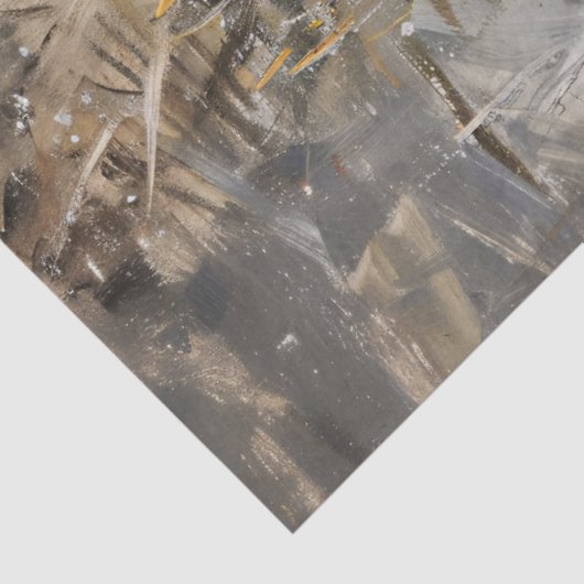 ホワイトガチョウと絵を描ガズリングの切り離し 薄葉紙 (詳細)