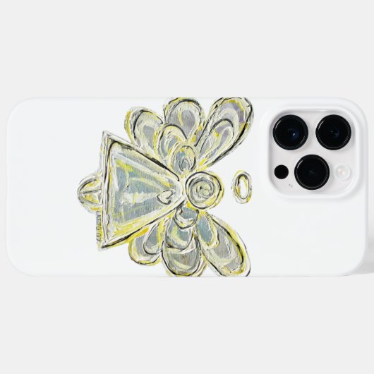 ホワイトガーディアンエンジェルアーカスタムトiPhoneケース Case-Mate iPhoneケース (裏面 (横))