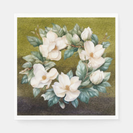 ホワイトガーデニアナプキンス スタンダードランチョンナプキン