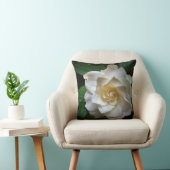 ホワイトガーデニアフラワーピロー クッション (椅子)