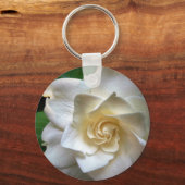 ホワイトガーデニア キーホルダー (正面)