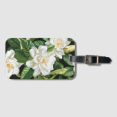 ホワイトガーデニア ラゲッジタグ (正面横)