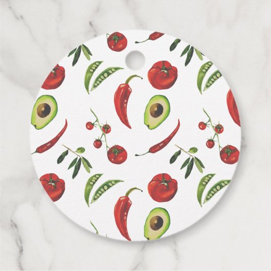 ホワイトガーデンオーガニックベイビーシャワーありがとう フェイバータグ (裏面)