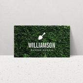 ホワイトガーデンショベルグリーン離れガーデニング 名刺