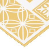 ホワイトガーデントレリスのパターン テーブルクロス (アングル)