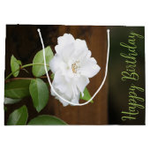 ホワイトガーデンバラデザイナー ラージペーパーバッグ (裏面)