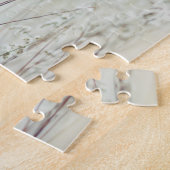 ホワイトガーデンフラワーズ自然植物 ジグソーパズル (側面)